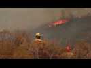 About 300 firefighters try to control fires in Cordoba, Argentina