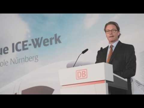 German Transport Minister presents plans for new ICE plant