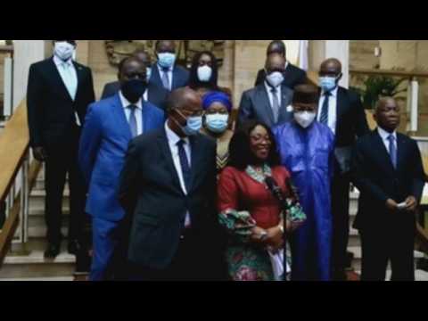 Ivorian president meets with UN, African Union, ECOWAS ahead of presidential elections