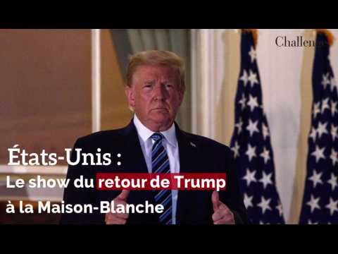 États-Unis : Le show du retour de Trump à la Maison-Blanche