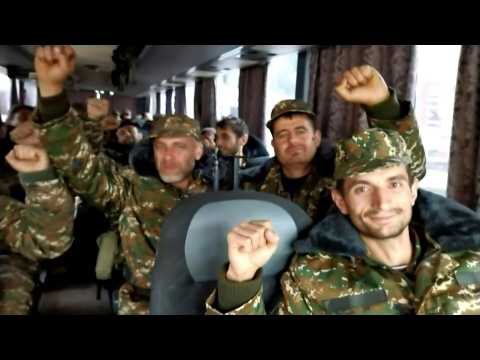 Armenian reservists, volunteers head to Nagorno-Karabakah to fight alongside separatists