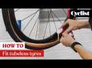 How to fit tubeless tyres: Fitting tubeless tyres on road and off-road bikes