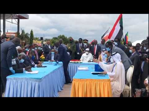 South Sudan, rebel groups ink historic peace deal