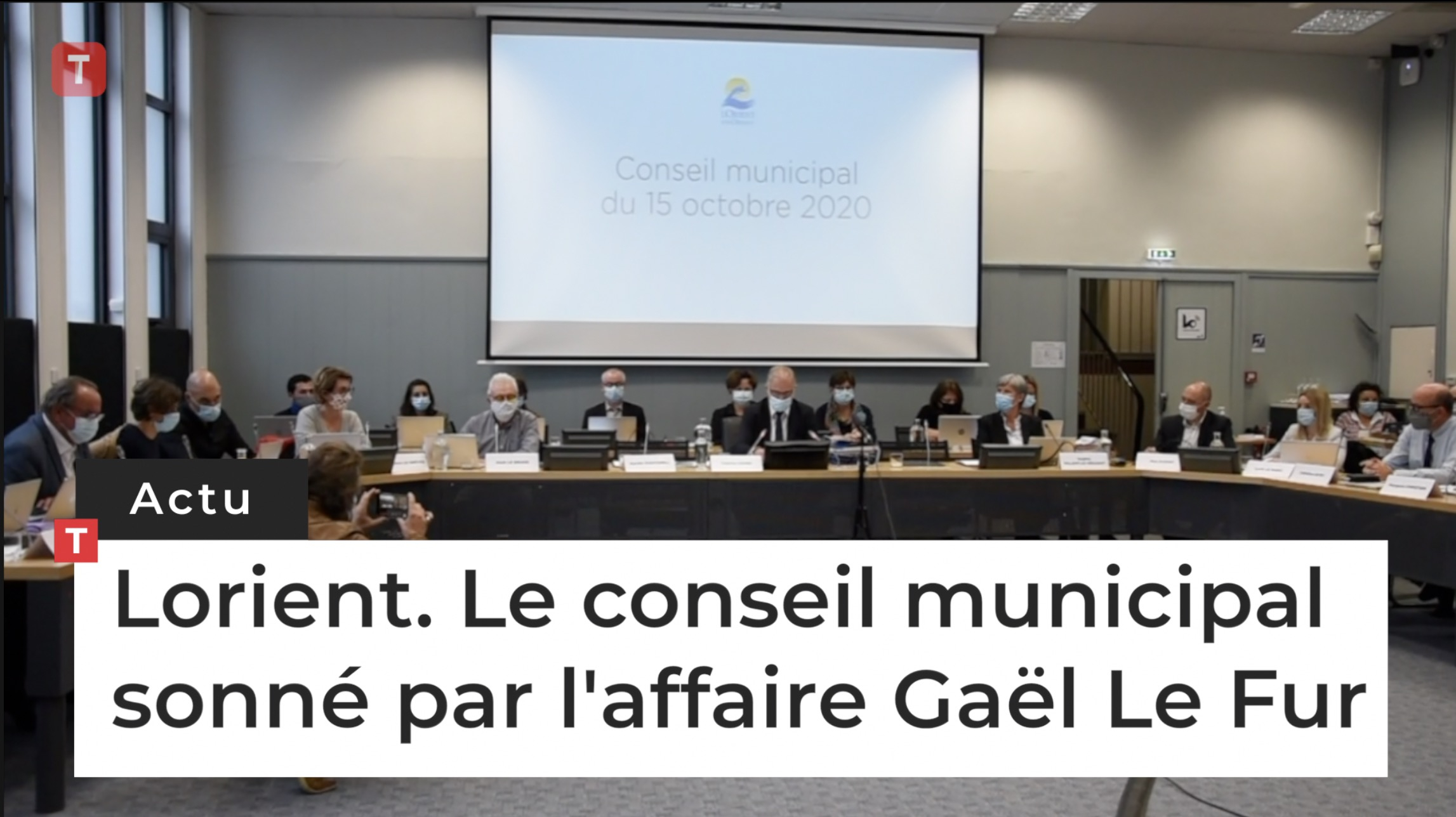 Lorient. Le conseil municipal sonné par l'affaire Gaël Le Fur (Le Télégramme)