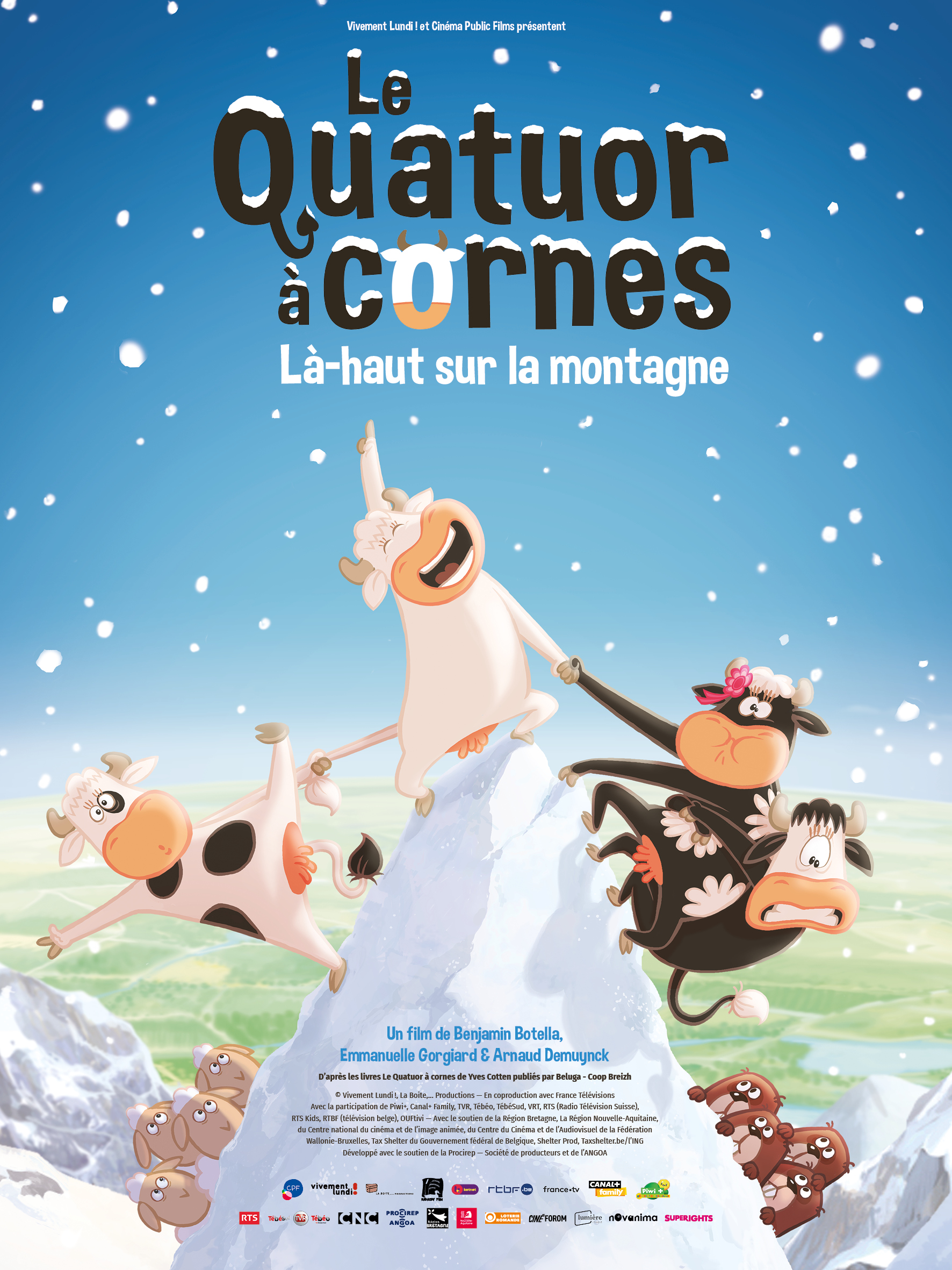 « Le quatuor à cornes - Là-haut sur la montagne »: synopsis et bande-annonce