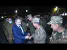 Armenian PM Pashinyan meets reservists going to fight in Karabakh conflict