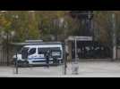 Footage of French school where terrorist beheaded a  teacher