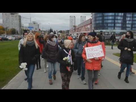 Women's protest in Minsk