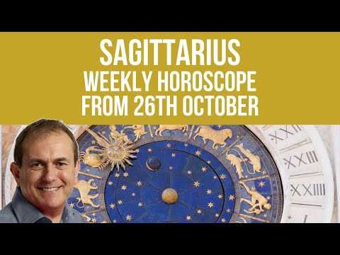 Sagittarius Weekly Horoscope from 26th October 2020