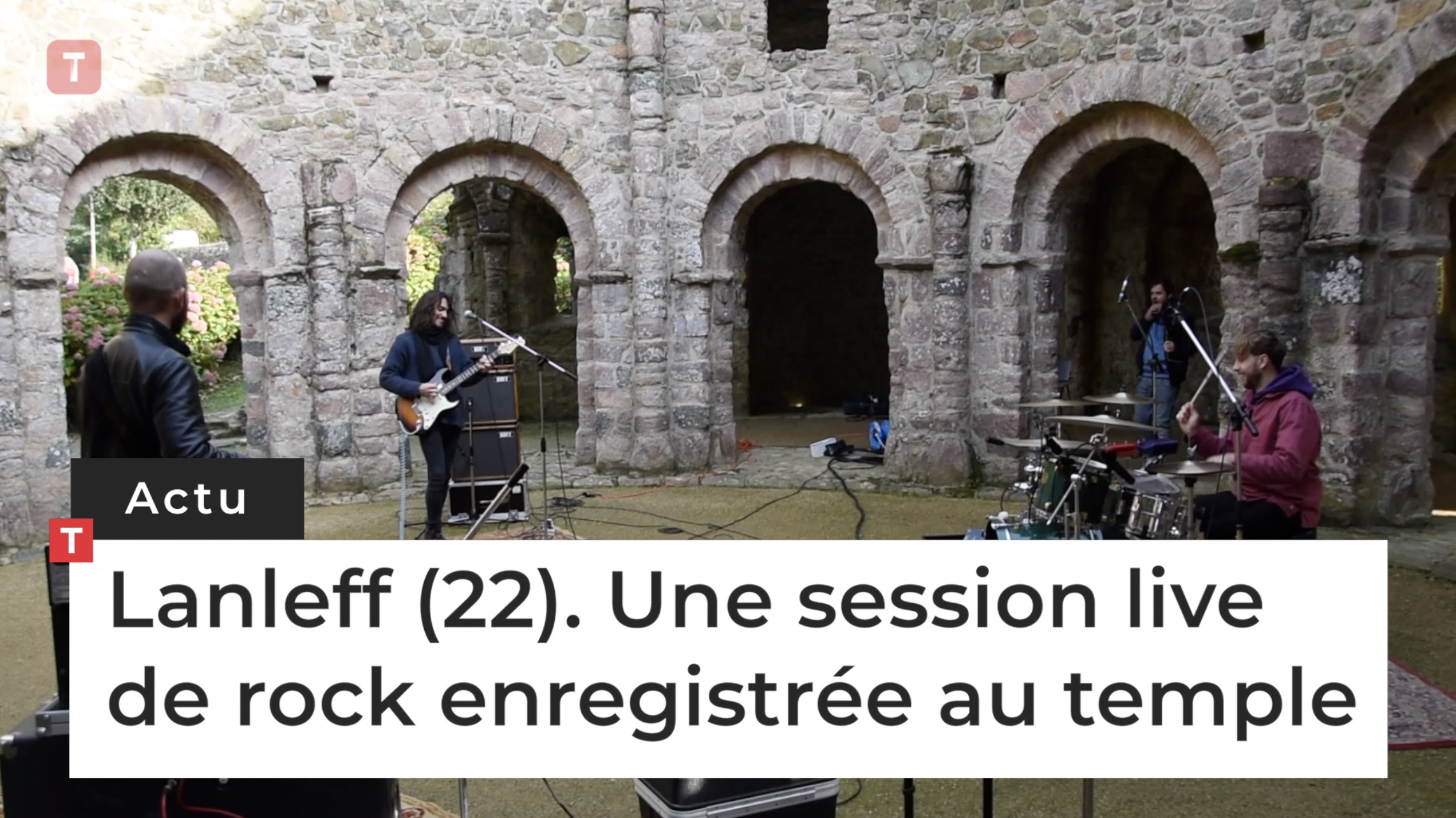 Lanleff (22). Une session live de rock enregistrée au temple (Le Télégramme)