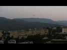 'Kamikaze' drone attacks hills outside Nagorno-Karabakh capital