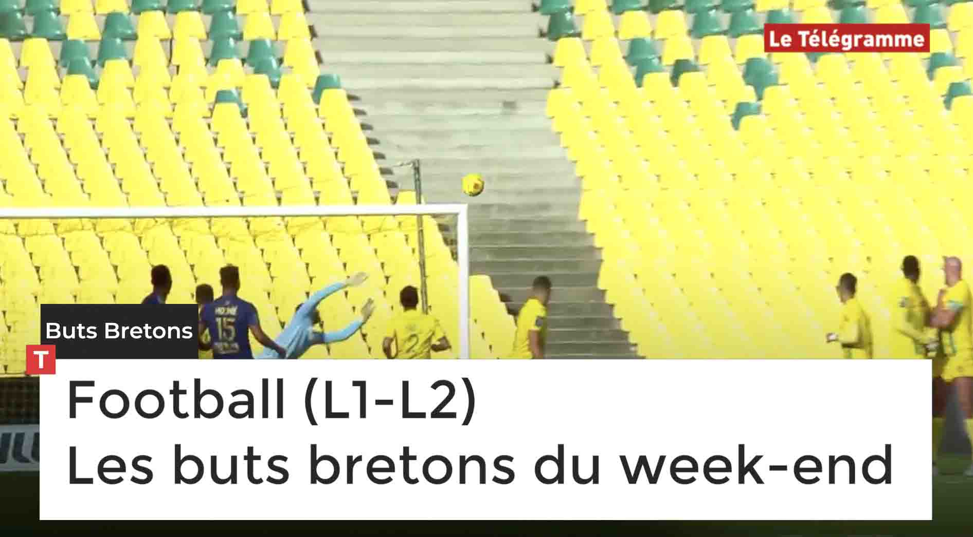 Football (L1-L2) Les buts bretons du week-end (Le Télégramme)