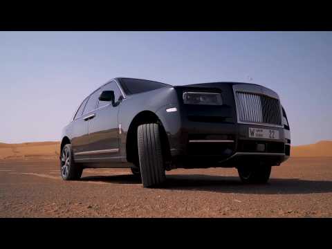 Rolls-Royce Cullinan - A desert adventure awaits
