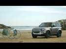 Webinar presentation showcasing the 2021 Model year Land Rover Defender Hard Top