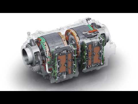Audi e-tron twin motor - Animation water cooling