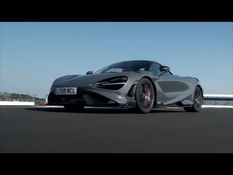 McLaren 765LT in Chicane Grey Driving Video