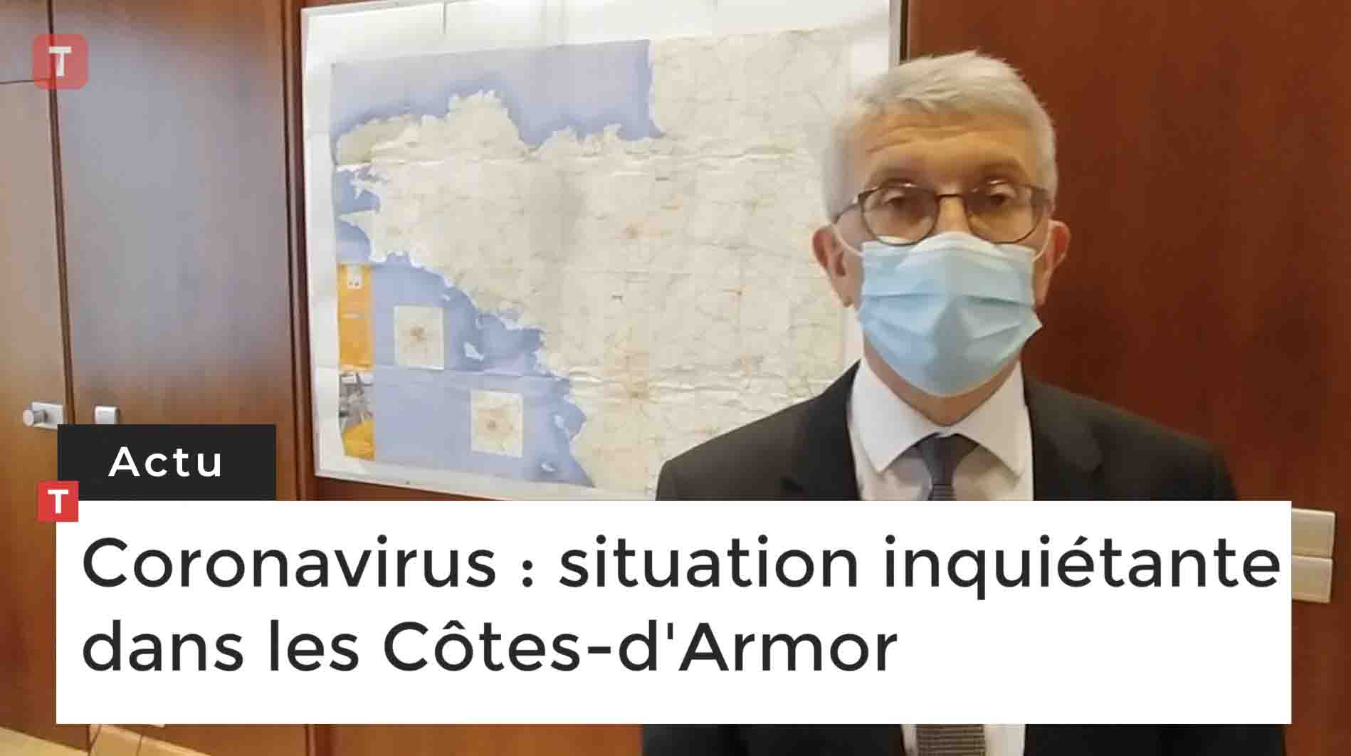 Coronavirus : situation inquiétante dans les Côtes-d'Armor (Le Télégramme)