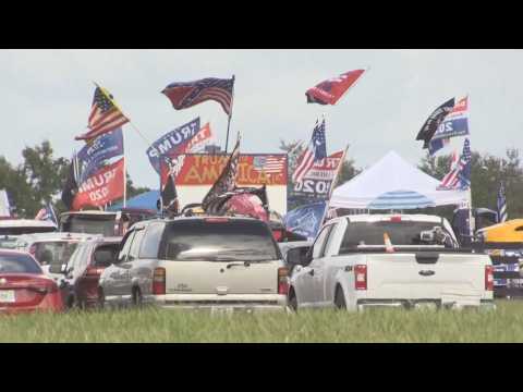 Donald Trump Supporters Attend "Make America Great Again" Rally