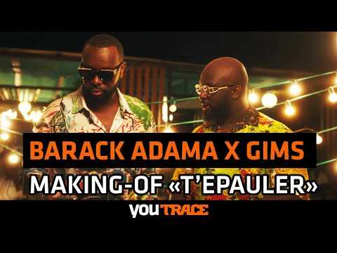 Barack Adama Feat. Gims - MAKING OF du clip "T'épauler"