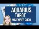 Aquarius Tarot November 2020 