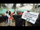 Nigerians protest in Nairobi against police squad