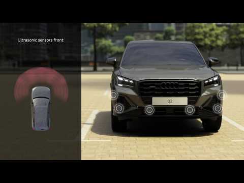 Audi Q2 – adaptive cruise assist Animation