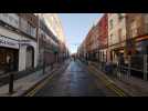 Dublin streets remain quiet on second day of Ireland's new virus lockdown