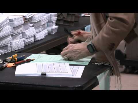 Mail-in ballot vote counting underway in Houston