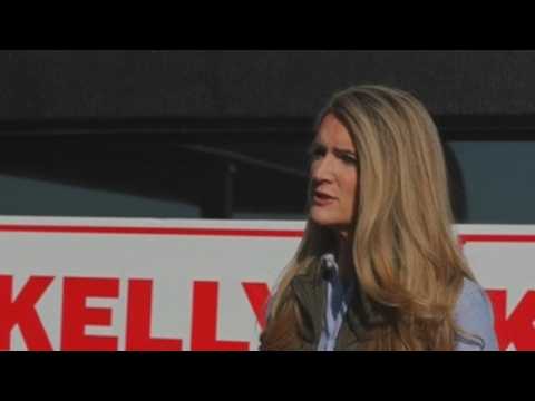 Georgia Senator Kelly Loeffler holds campaign rally