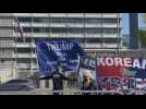 South Korean conservatives show support for Trump