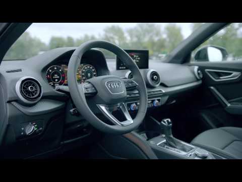 The new Audi Q2 Interior Design in Arrow gray