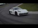 The new Porsche 718 Cayman GTS 4.0 in White Driving Video