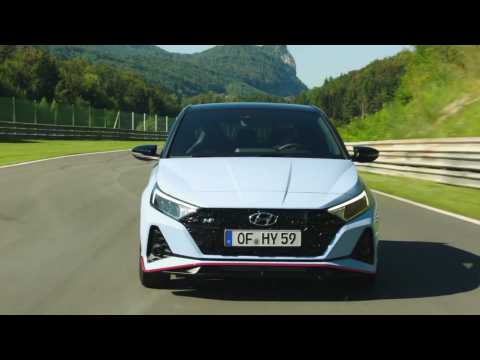 New Hyundai i20 N Track driving