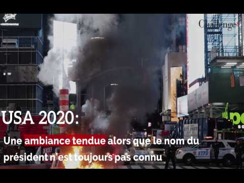 USA 2020: Une ambiance tendue alors que le nom du président n'est toujours pas connu