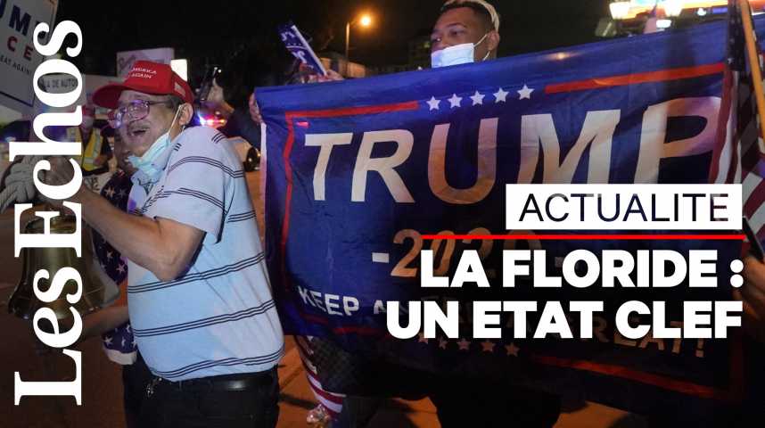 Illustration pour la vidéo En Floride, le discours anti-socialiste de Trump a fonctionné