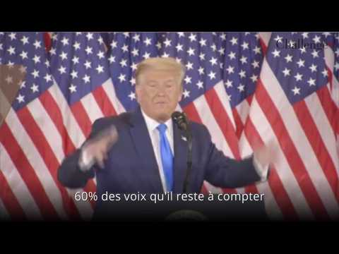 USA: Trump revendique sa victoire alors que l'issue de l'élection reste indécise