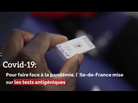 Covid-19: Pour faire face à la pandémie, l'Ile-de-France mise sur les tests antigéniques