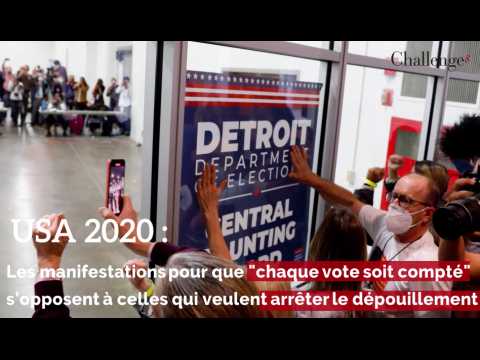 USA 2020: Les manifestations pour que "chaque vote soit compté" s'opposent à celles qui veulent arrêter le dépouillement