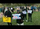 US election: Protesters take part in 'Count Every Vote' rally in Boston - Label : AFPTV - First images - Category : News