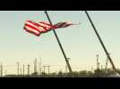 Biden campaign venue morning after the vote - Label : AFPTV - First images - Category : News