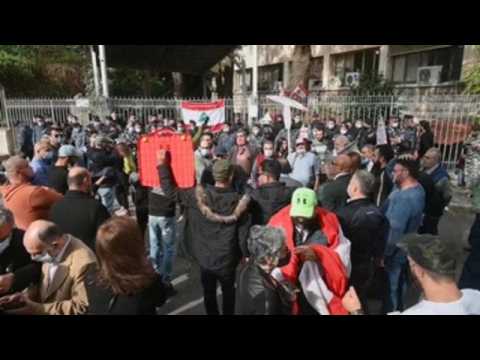 Protest in Beirut against country's economic plans