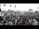 Thousands of farmers protest new reform in Delhi