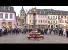 Trier holds minute of silence two days after driver ran down pedestrians - Label : AFPTV - First images - Category : News