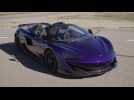 McLaren 600LT Spider Design in Lantana Purple