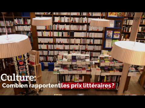 Culture: Combien rapportent les prix littéraires ? 