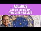 Aquarius Weekly Horoscope from 23rd November 2020