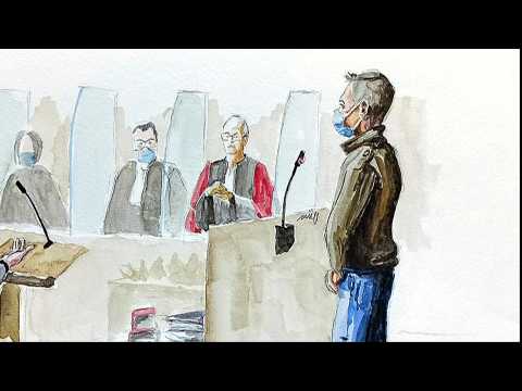Trial of Frenchman who admits killing wife, day 3: courtroom sketches