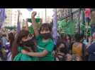 Protesters again rally to demand legalization of abortion in Argentina