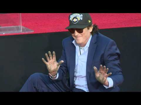 Actor Michael Madsen attends first Hollywood handprint ceremony since pandemic