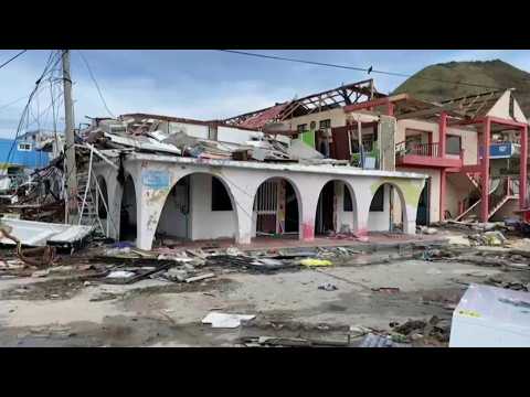 Destroyed houses, toppled trees in Colombia's Providencia island after passage of Iota